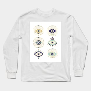 evil eyes Long Sleeve T-Shirt